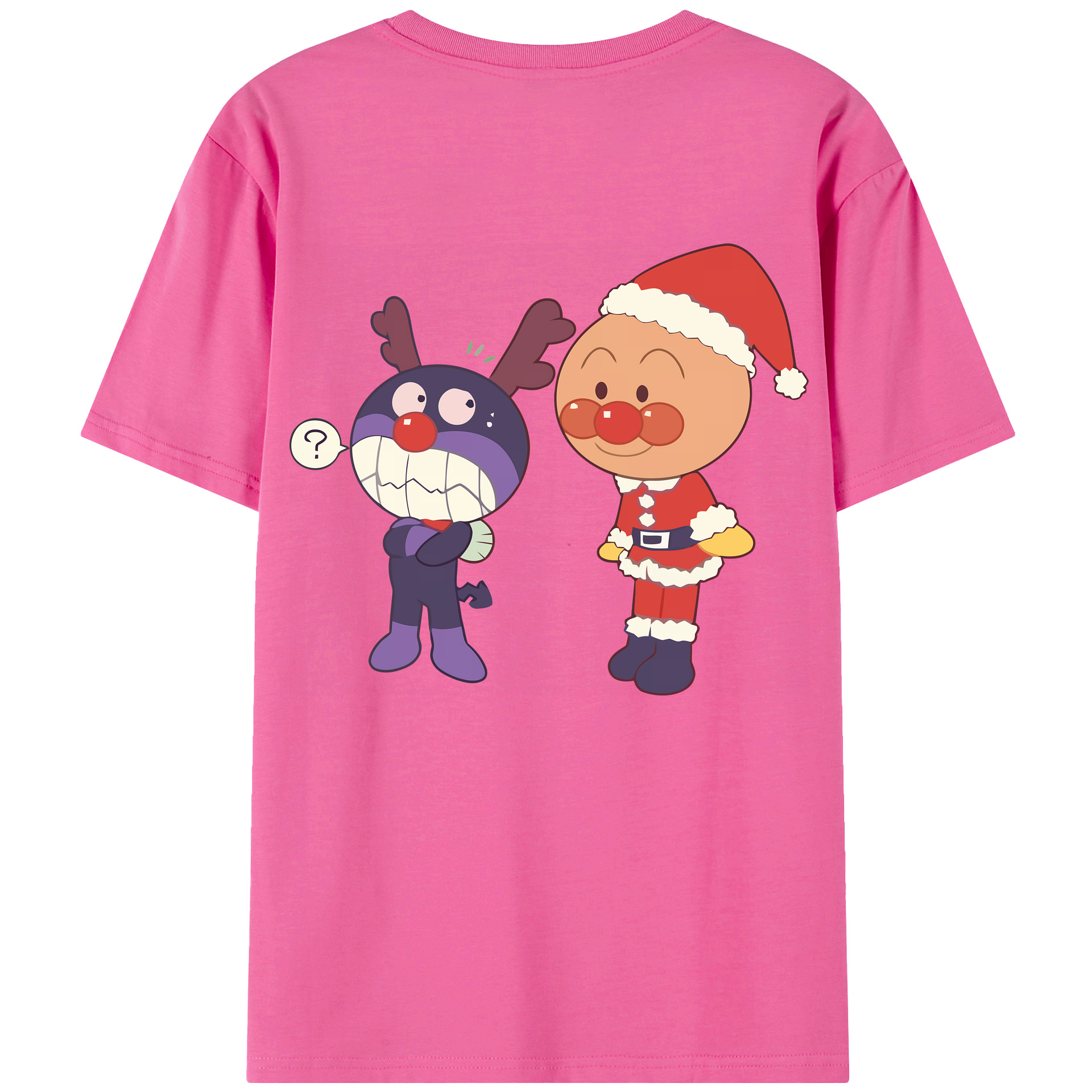 アンパンマン Anpanman レディース半袖Tシャツ(バックプリント)